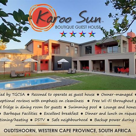 Karoo Sun Boutique Guest House Oudtshoorn Exteriér fotografie